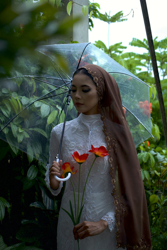 Saḥarā Sulam Shawl - Rich Brown