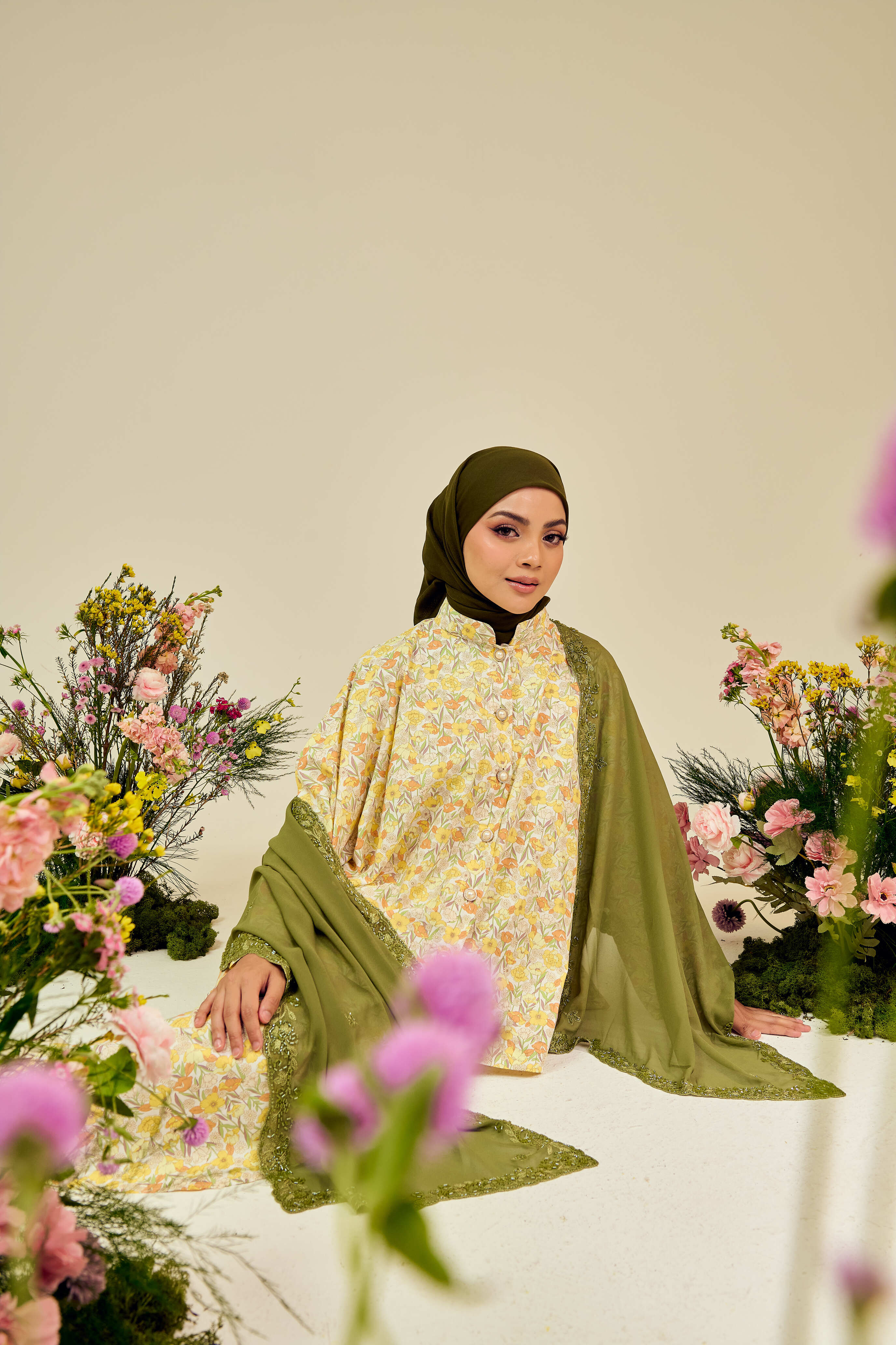 Saharā Beaded Shawl