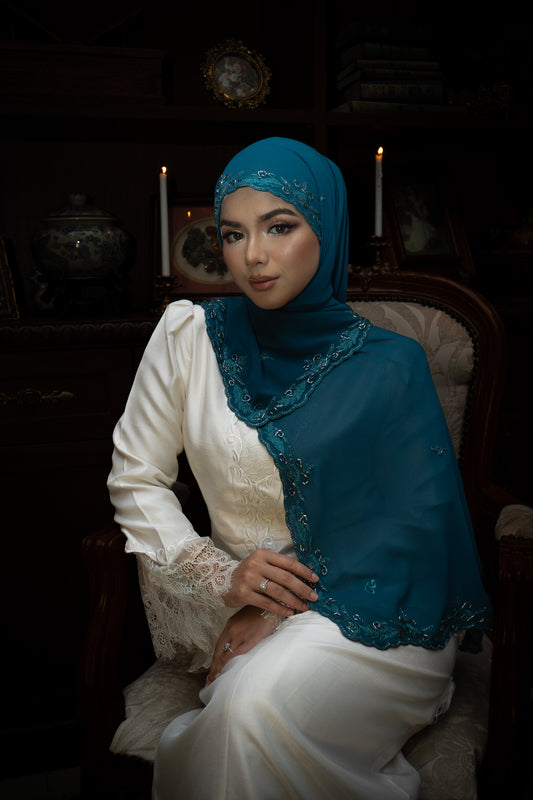 (Minor Defect) Beaded Shawl Vol III