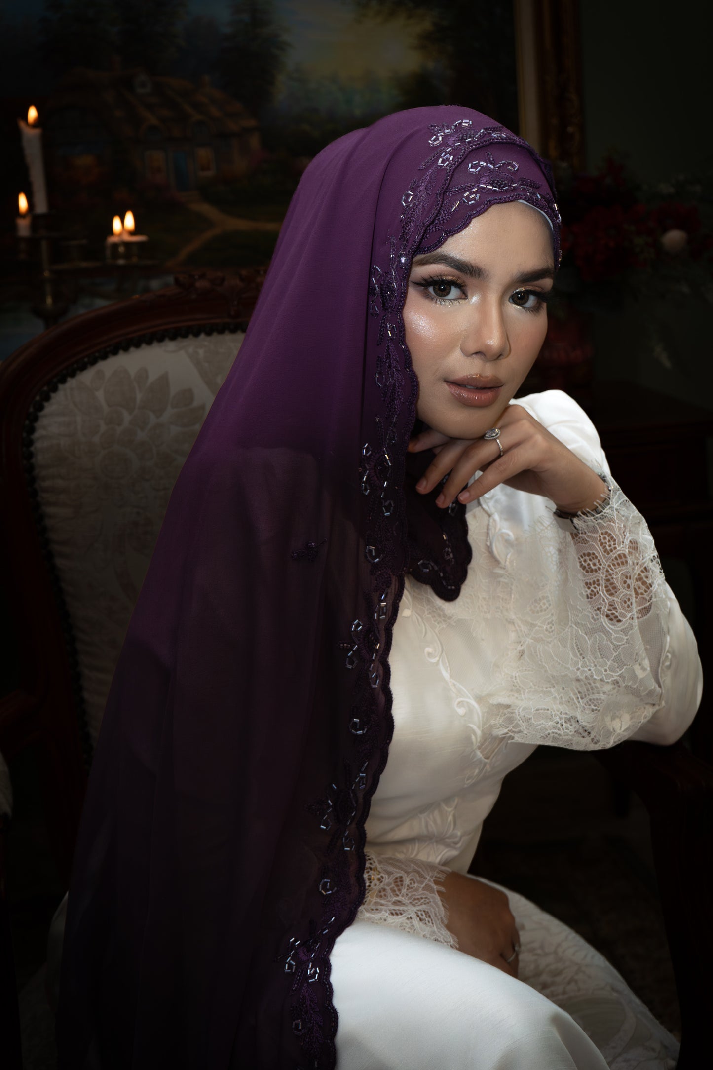 Beaded Vol III - Purple Mangosteen