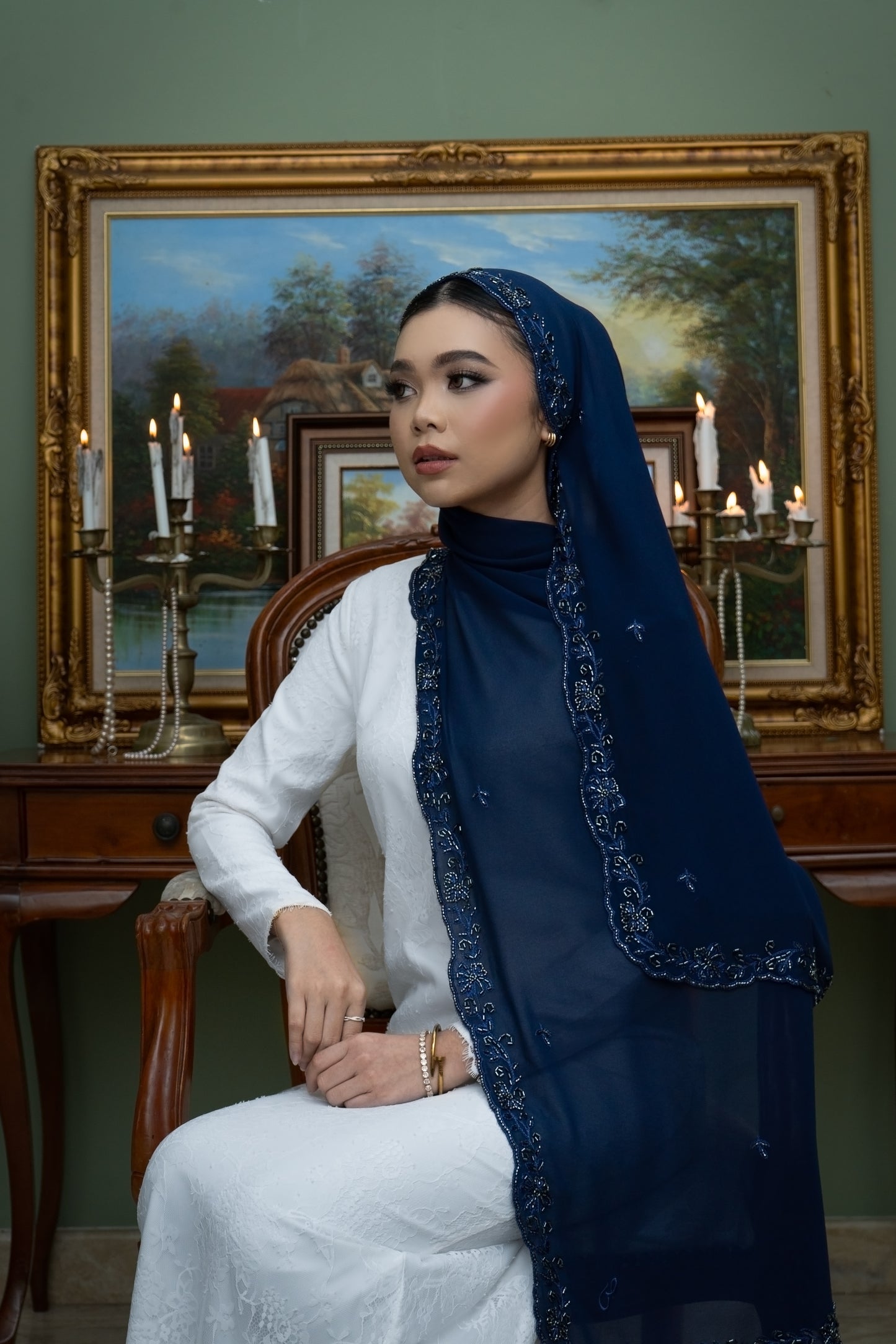 Beaded Vol III - Navy Blue