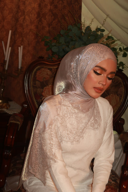 Diamond Lace Shawl - Silverine